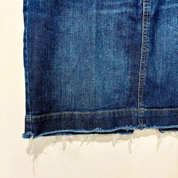 JACOB CONNEXION Dark blue  denim skirt - Picture 5 of 7